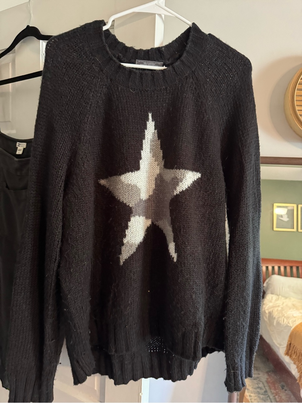 Wooden Ships Camo Star Lightweight Sweater L/XL